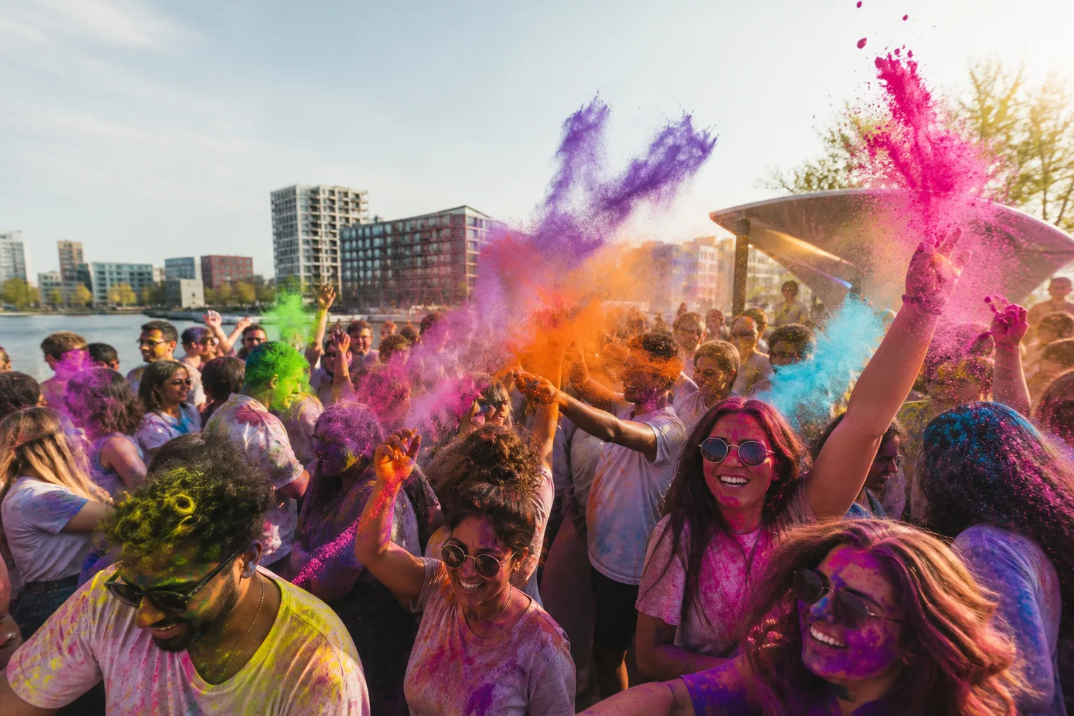 Almere Holi Festival 2027 campaign visual