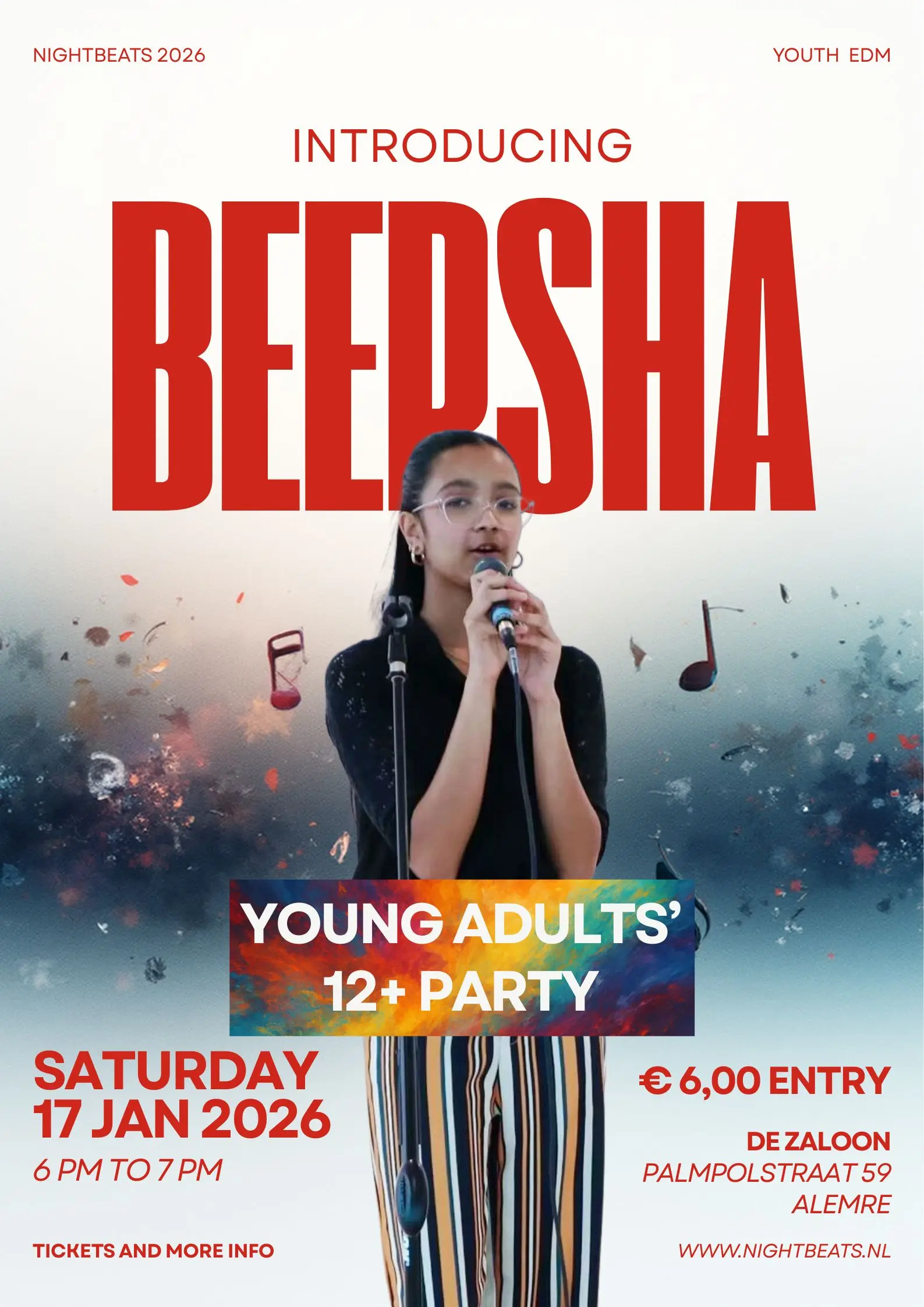 Beepsha, past Night Beats performer