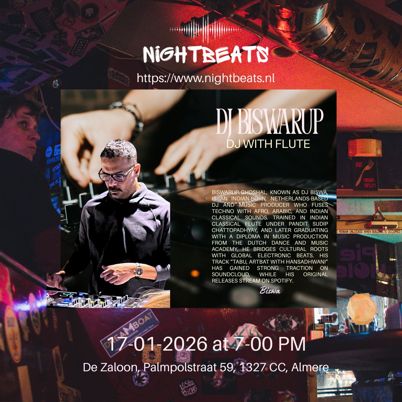 DJ Biswarup with Afro Bollywood